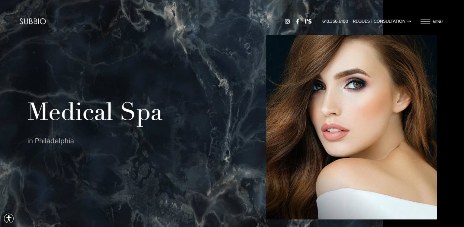 medspa website design